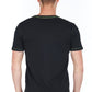 Black Cotton Men T-Shirt