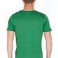 Green Cotton Men T-Shirt