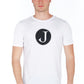 White Cotton Men T-Shirt