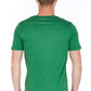 Green Cotton Men T-Shirt
