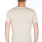 Silver Cotton Men T-Shirt