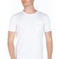 White Cotton Men T-Shirt