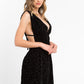 Black Acetate Women Dress