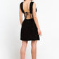 Black Acetate Women Dress