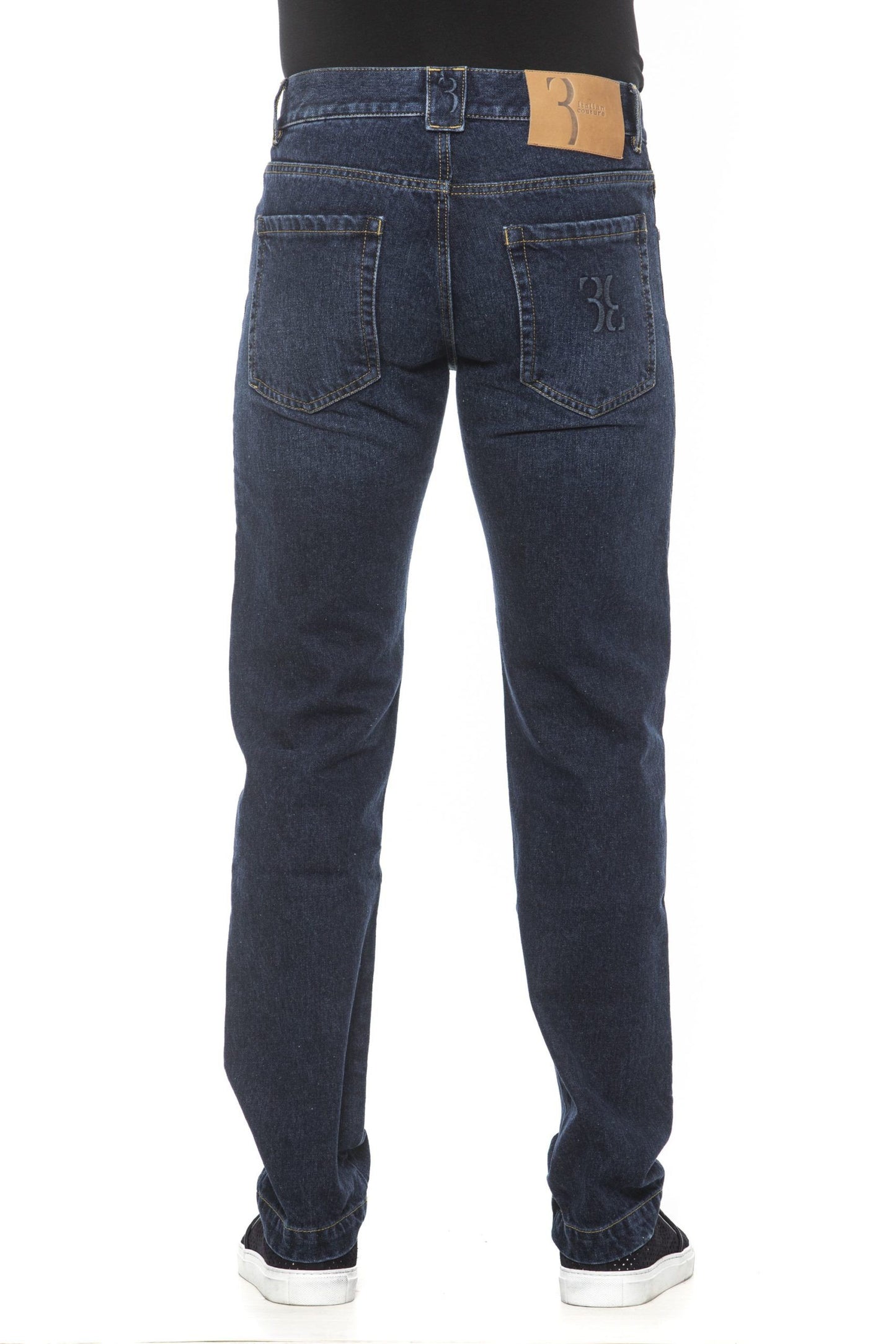 Blue Cotton Men Jeans