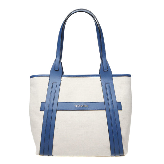 White Cotton Women Shoulder Bag