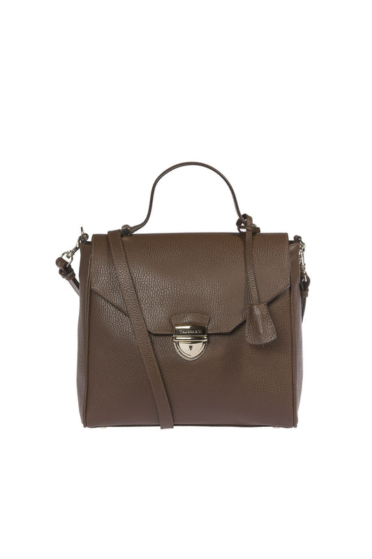 Brown Leather Women Handbag