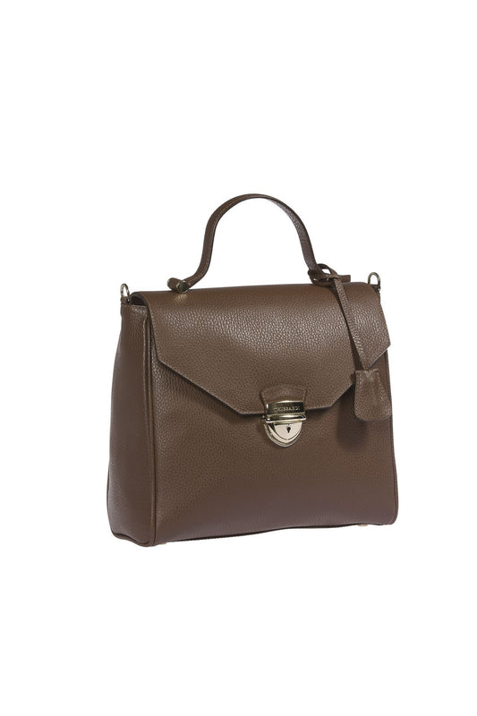 Brown Leather Women Handbag