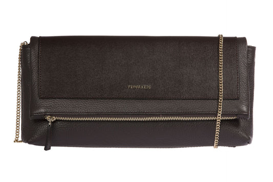 Brown Leather Women Crossbody Bag