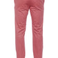 Red Cotton Men Trouser