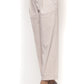 Beige Cotton Women Palazzo Trouser