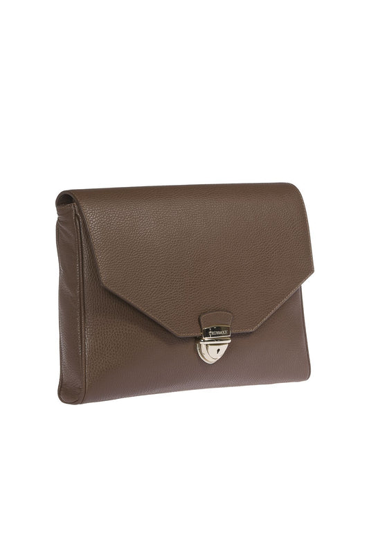 Brown Leather Women Crossbody Bag