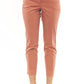 Brown Cotton Women Trouser