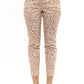 Pink Cotton Women Trouser