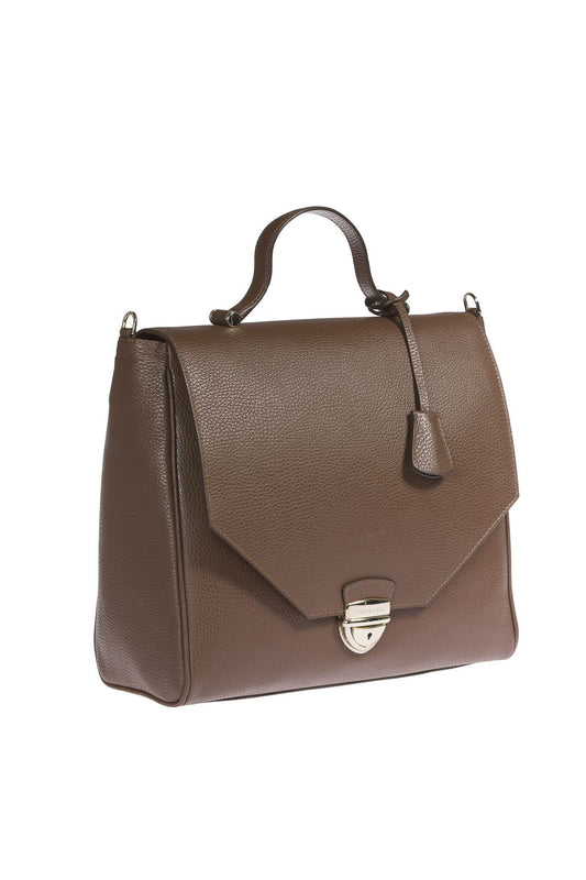 Brown Leather Women Handbag
