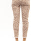 Pink Cotton Women Trouser