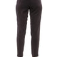 Blue Viscose Women Trouser