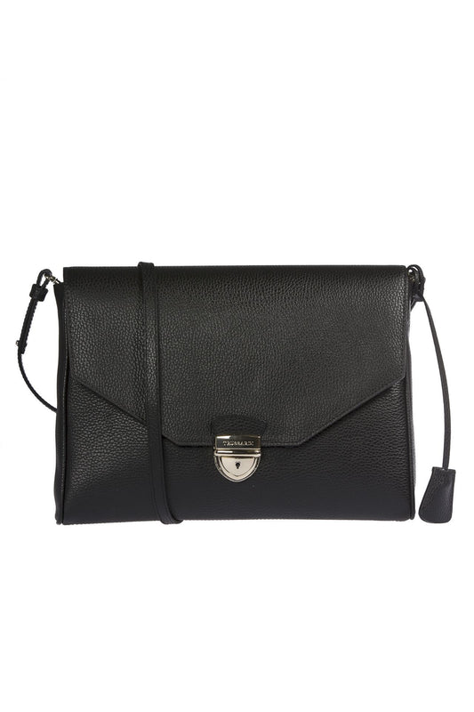 Brown Leather Women Crossbody Bag