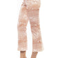 Brown Cotton Women Pant