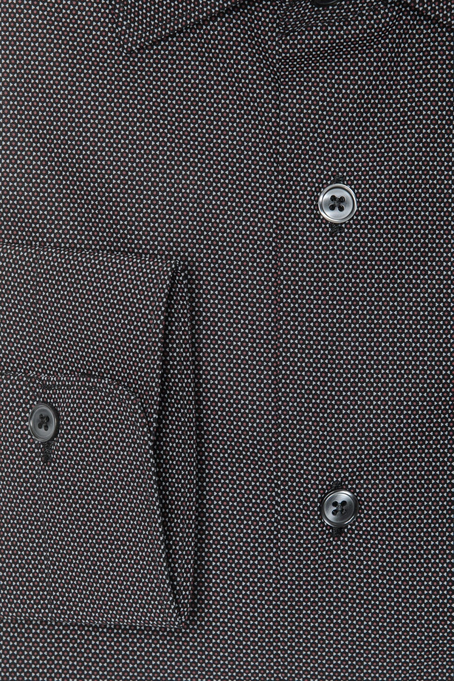 Black Cotton Men Shirt