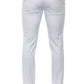 White Cotton Mens Trouser
