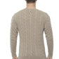 Beige Cashmere Men Sweater