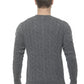 Gray Cashmere Men Sweater