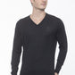 Gray Cashmere Men Sweater
