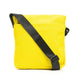 Yellow Polyester Men Messenger Bag