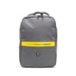 Gray Polyester Men Backpack