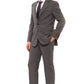 Gray Wool Men Suit