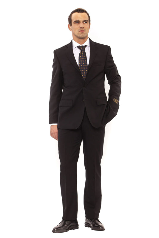 Black Wool Men Suit