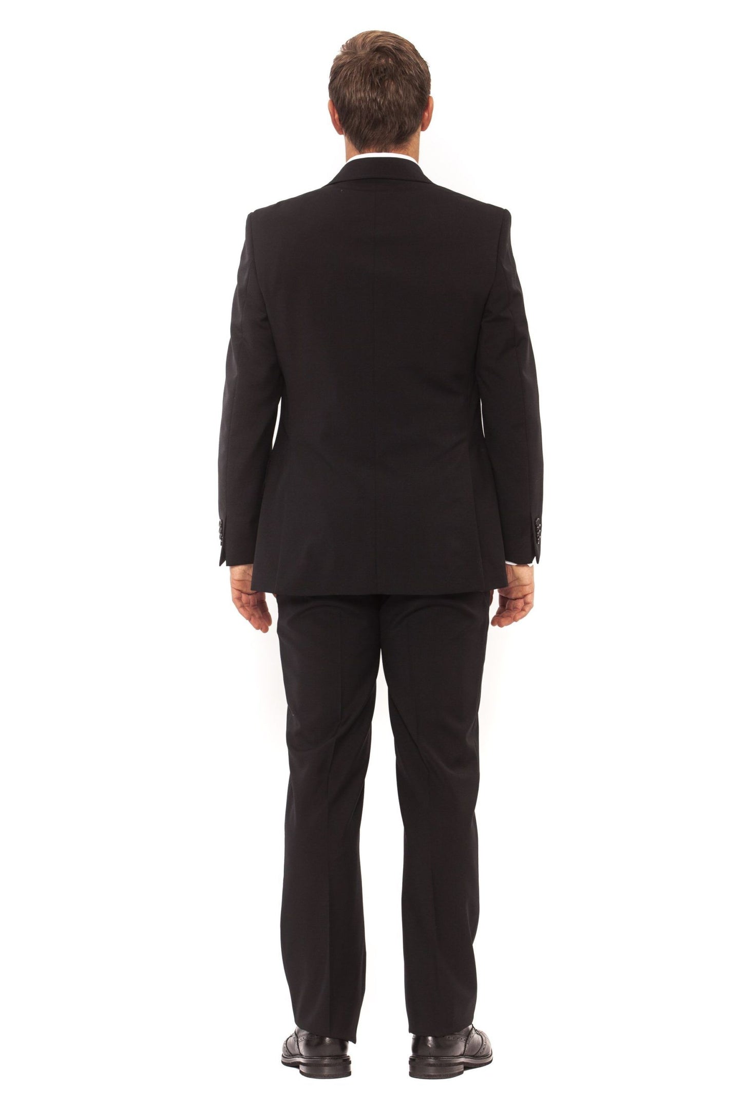 Black Wool Men Suit