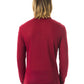 Red Polyester Men Polo