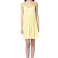 Yellow Viscose Women Dress