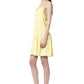 Yellow Viscose Women Dress
