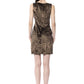 Brown Viscose Women Dress
