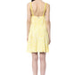 Yellow Viscose Women Dress