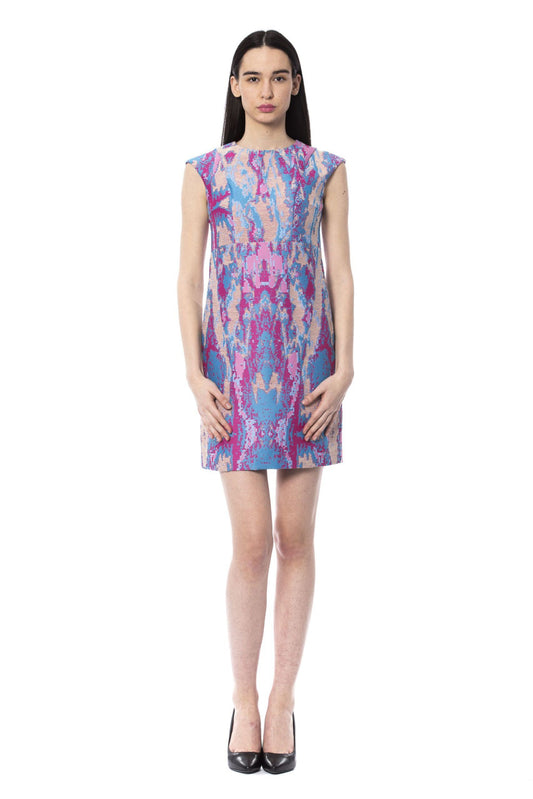 Multicolor Polyester Women Dress