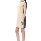 Beige Taffeta Women Dress