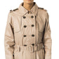 Brown Cotton Women Trench Coat