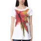White Cotton Women T-Shirt