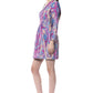 Multicolor Polyester Women Dress