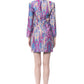 Multicolor Polyester Women Dress