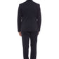 Blue Cotton Men Suit