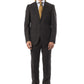 Gray Virgin Wool Men Suit