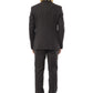 Gray Virgin Wool Men Suit