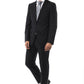 Black Virgin Wool Men's Suit