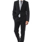 Black Virgin Wool Men's Suit