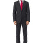 Gray Virgin Wool Men Suit